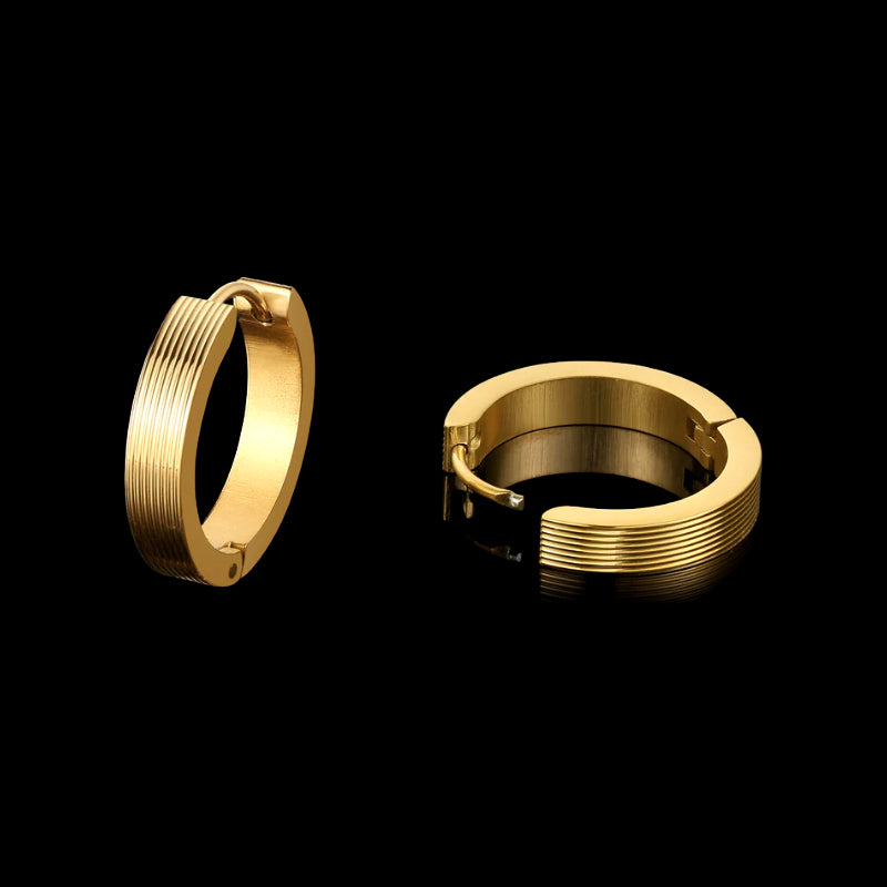 ORECCHINI GOLD HOOPS.