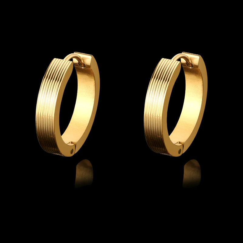 ORECCHINI GOLD HOOPS.