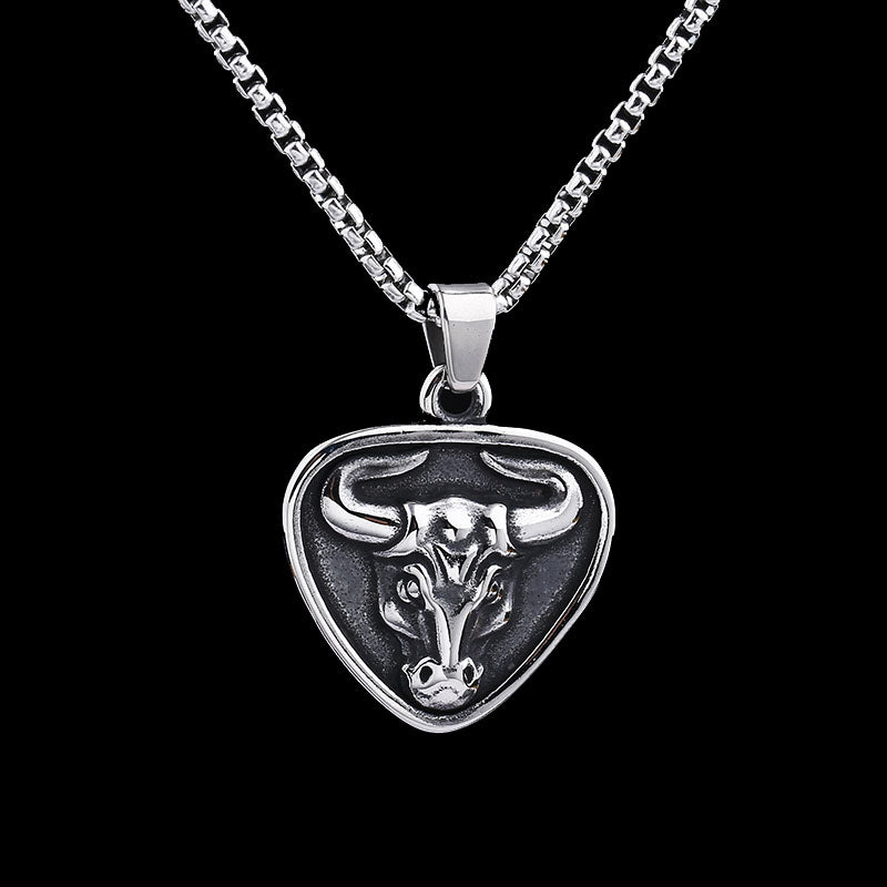 THE BULL BADGE. - NECKLACE