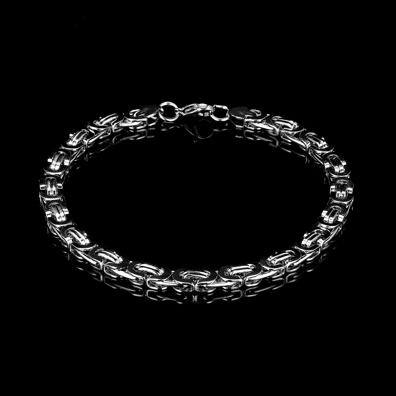 THE KINGS BRACELET. - SILVER