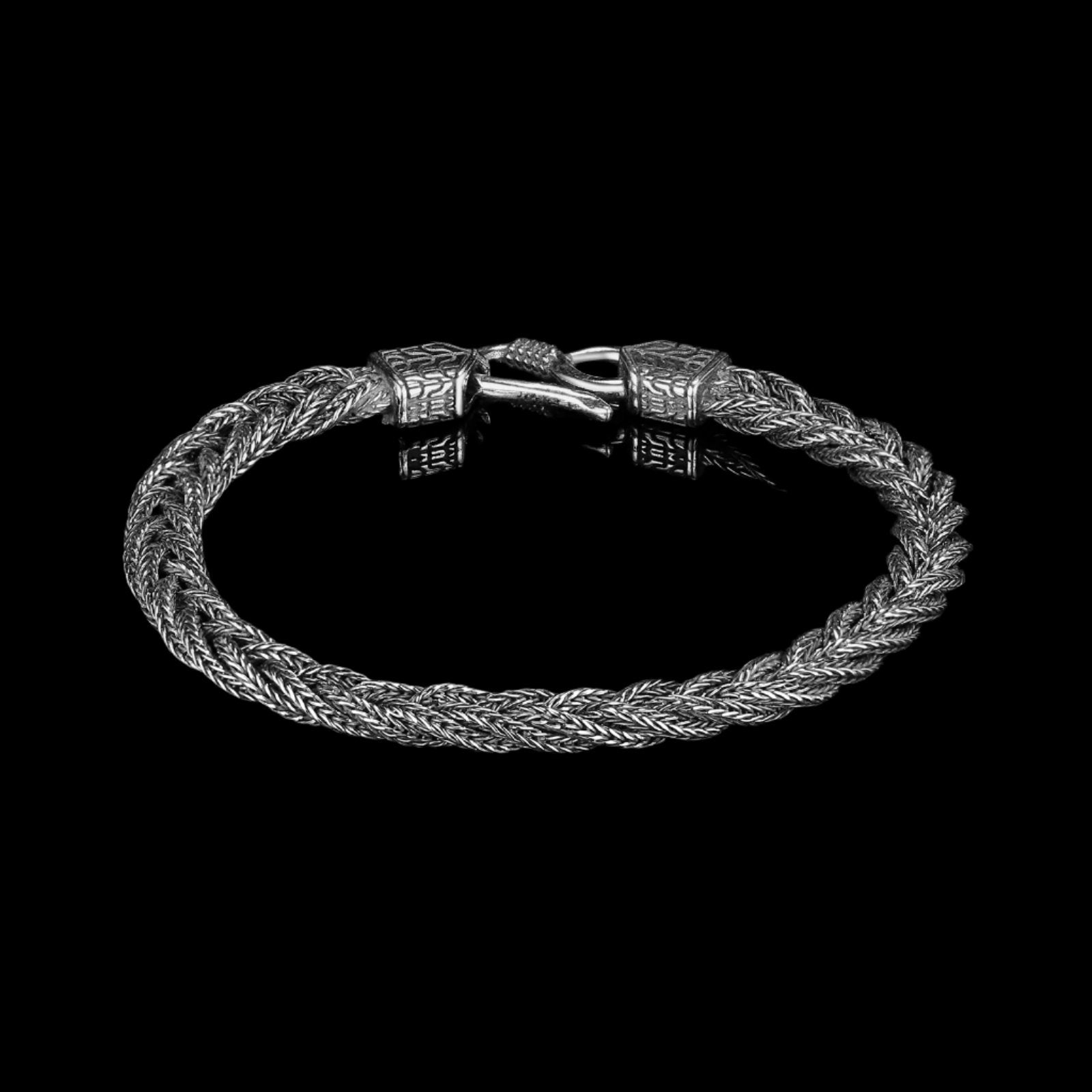 WOVEN VIKINGS BRACCIALETTO. - ARGENTO 925