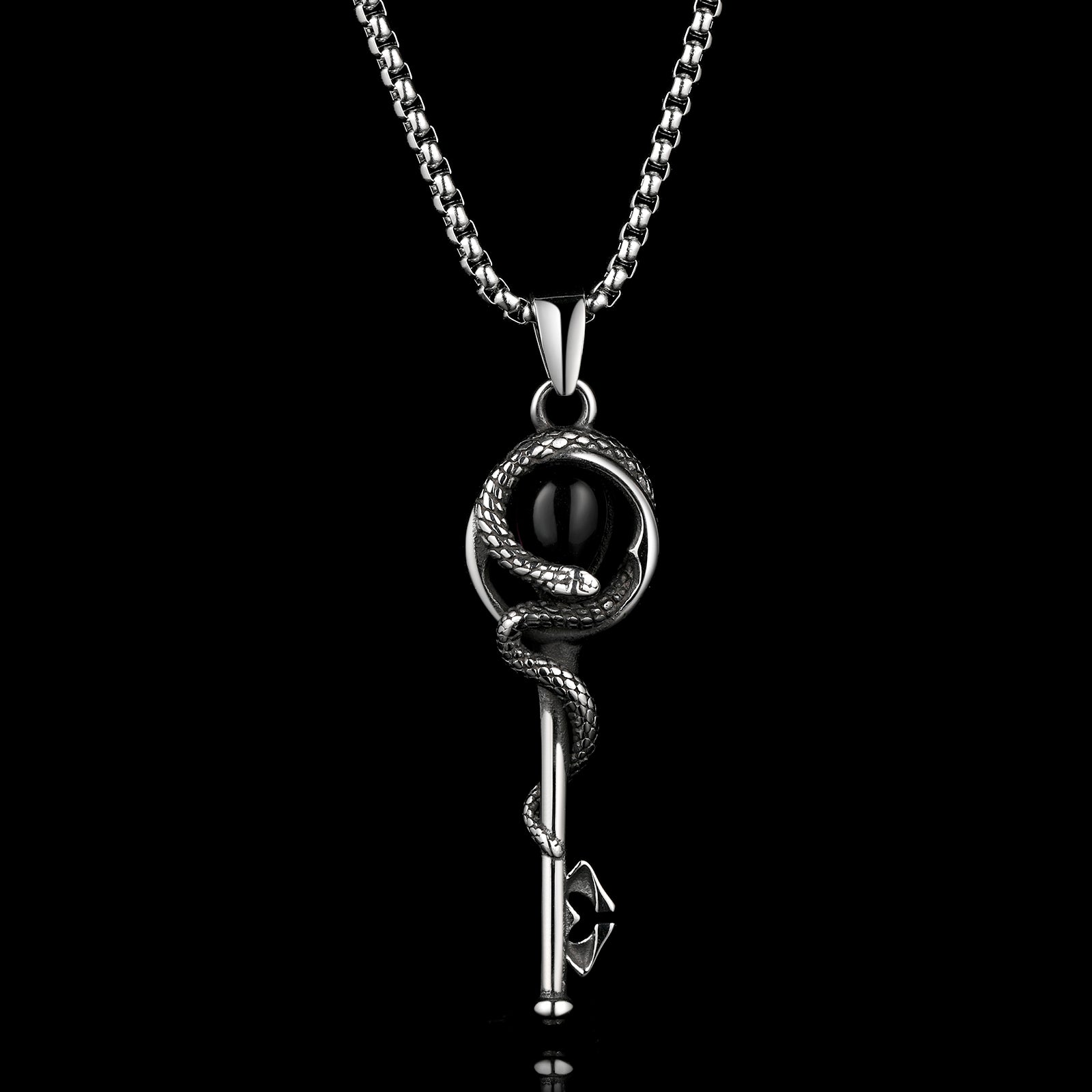 SNAKE KEY. - COLLANA