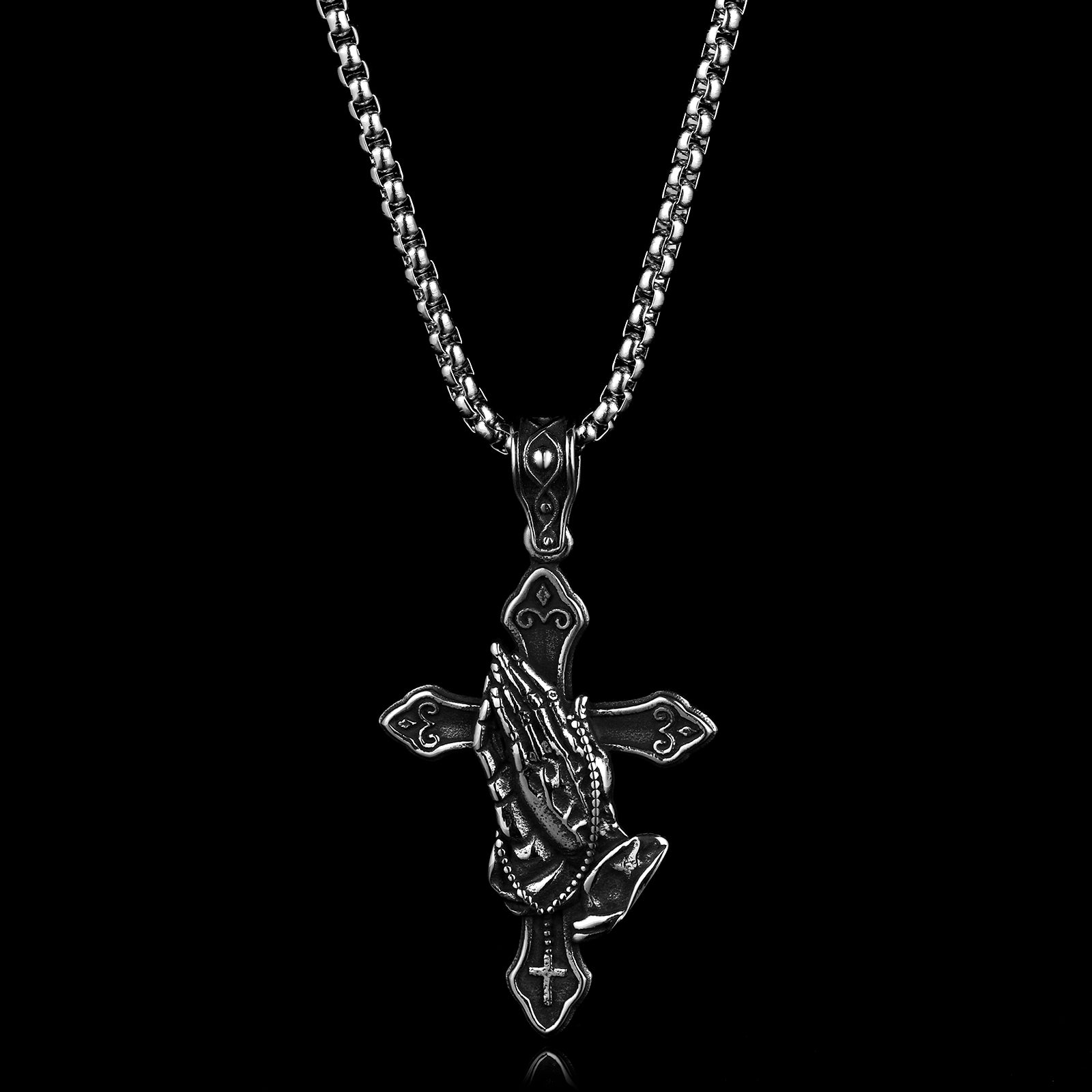 PRAYER CROSS. - COLLANA