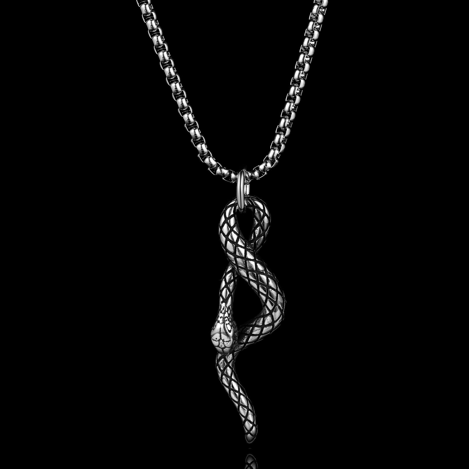 SNAKE. - NECKLACE