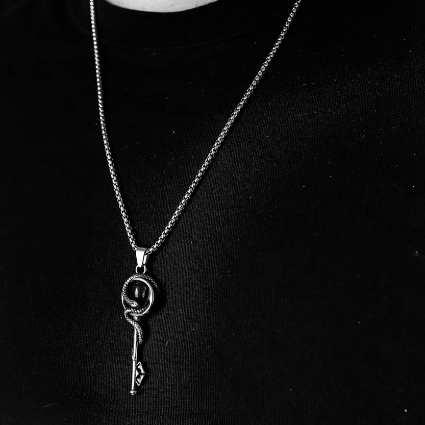 SNAKE KEY. - COLLANA
