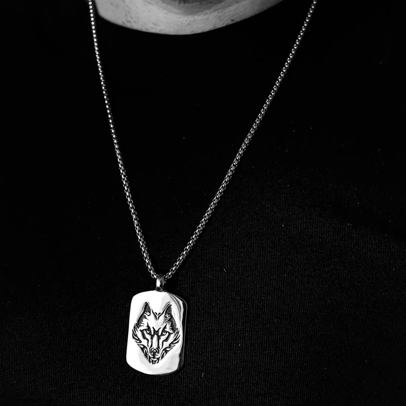 WOLF TAG. - COLLANA