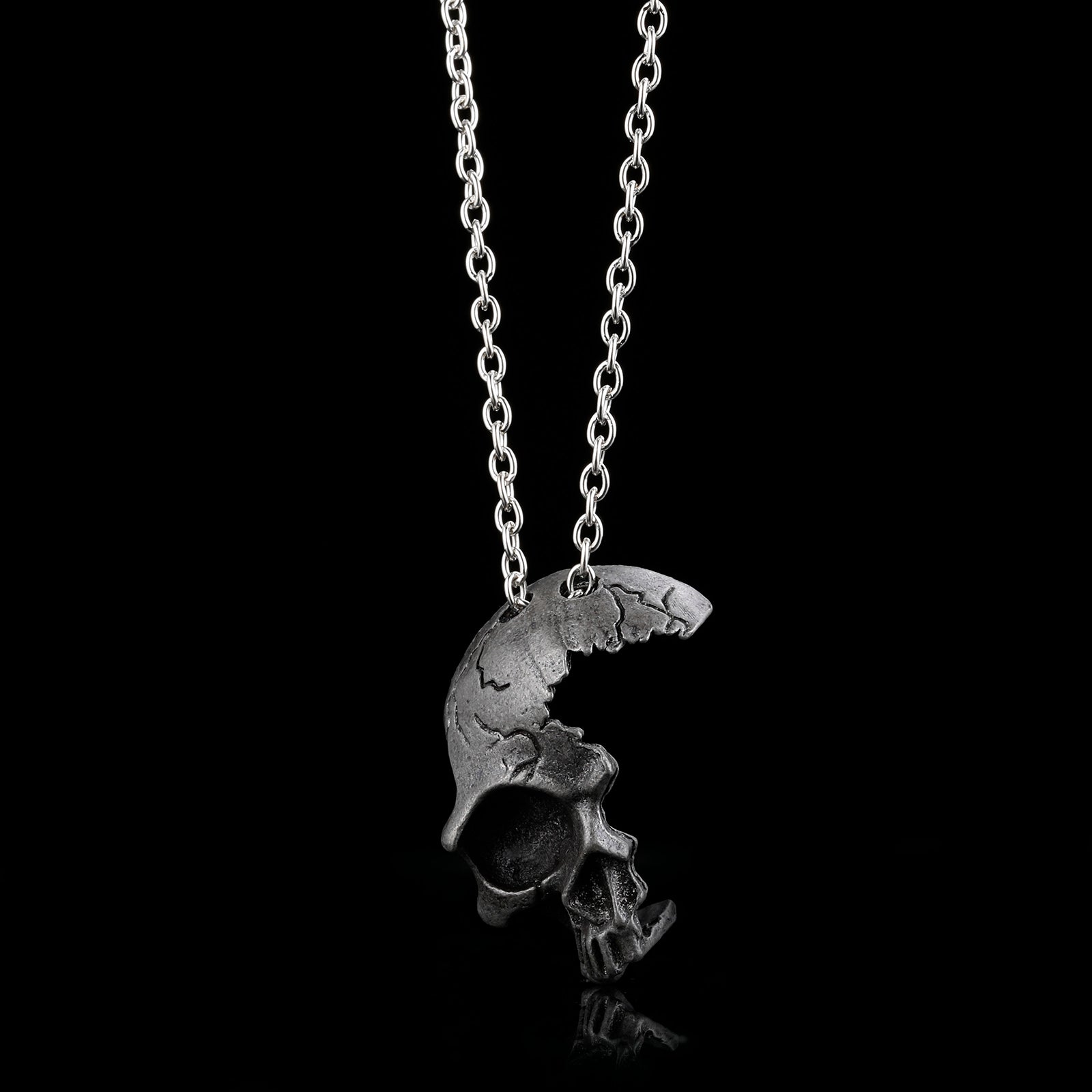 BROKEN SKULL - NECKLACE - Outlaws Amsterdam