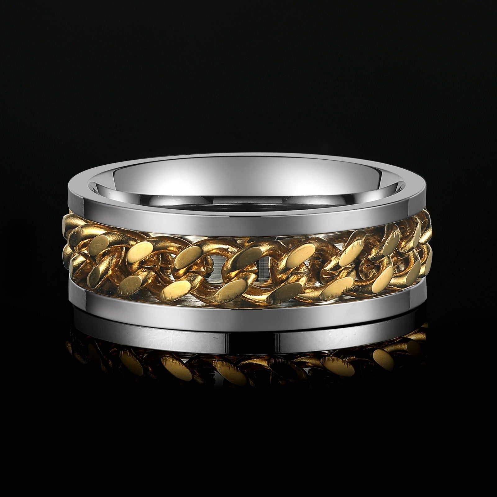 THE CHAIN RING. - GOLD