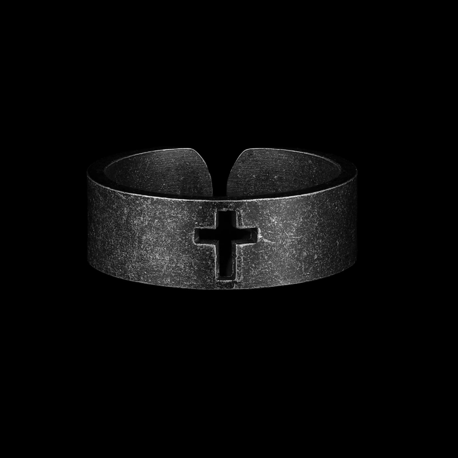 BLACKED CROSS.