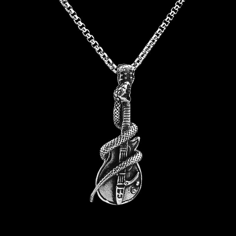 THE SERPENT GUITAR. - NECKLACE