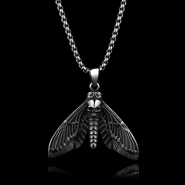 SKULL BUTTERFLY. - NECKLACE