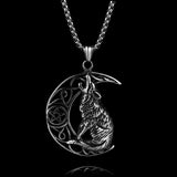 MOON WOLF. - NECKLACE