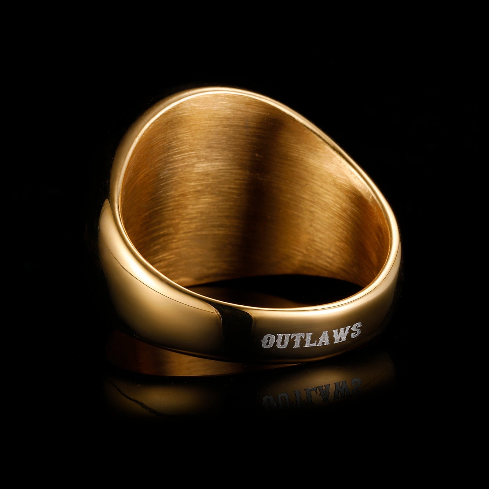 ROUND. - GOLD - Outlaws Amsterdam